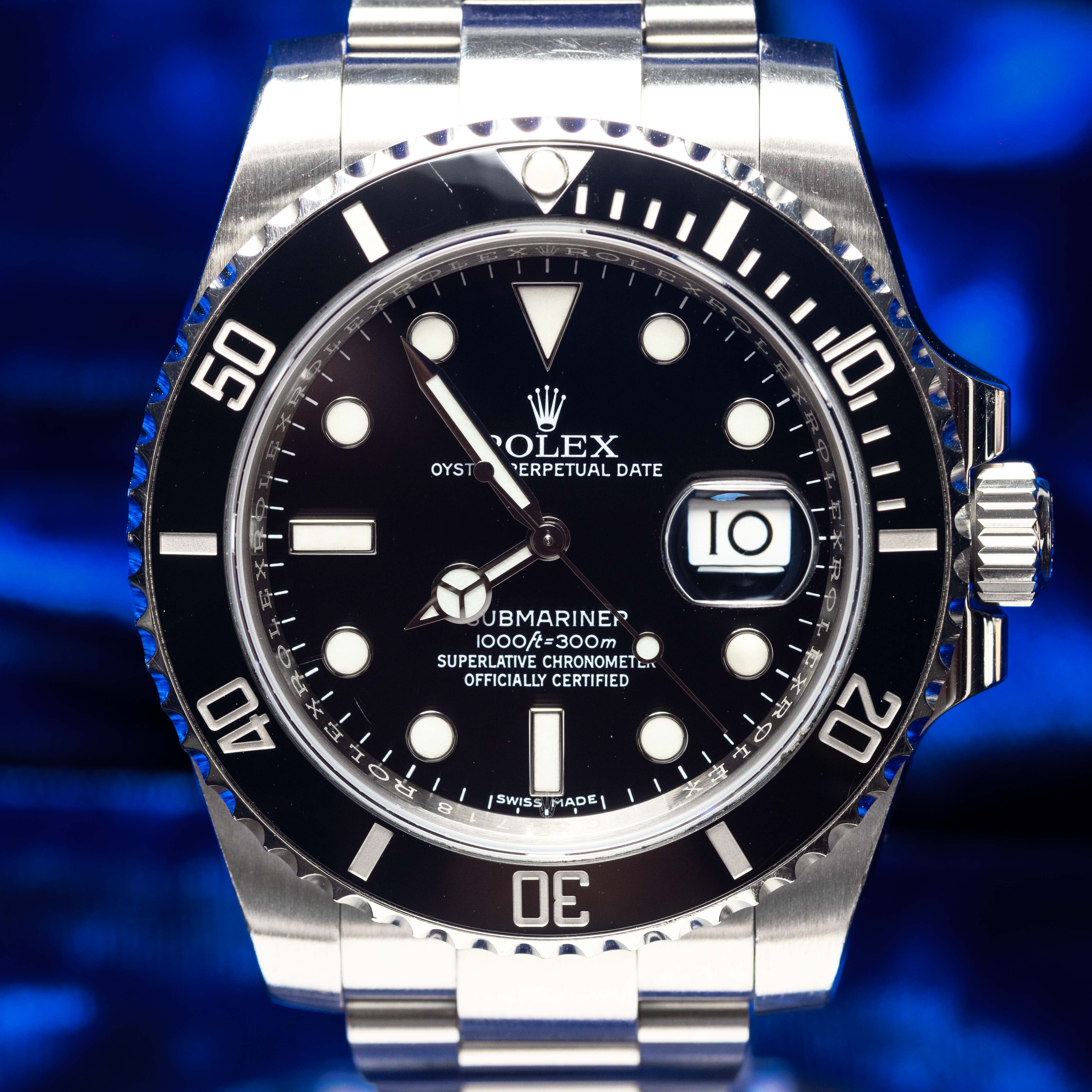 Rolex Submariner Date Black Ceramic - 116610LN – DLX Timepieces