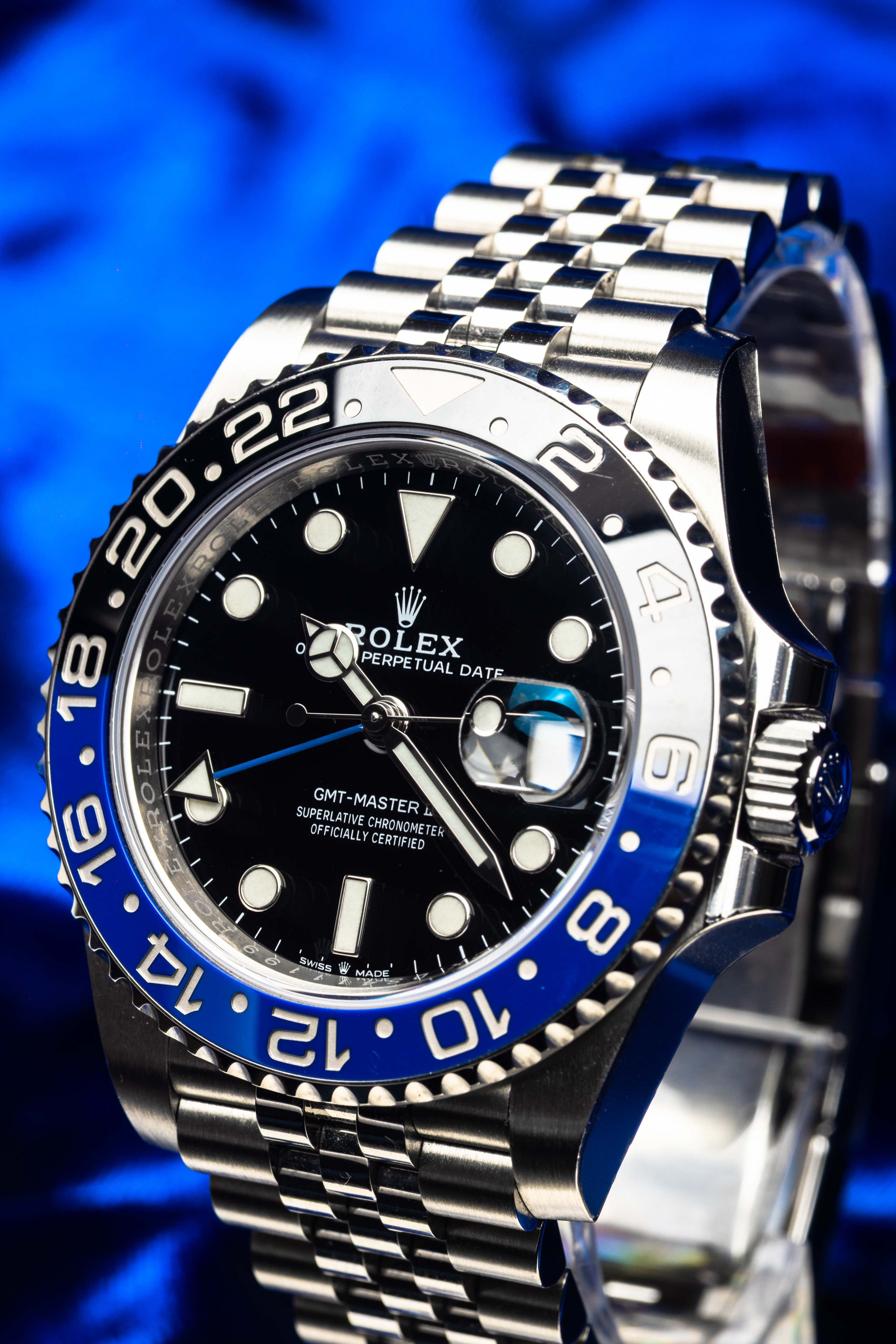 Rolex GMT-Master II “Batgirl” - FULL SET & FULLY STICKERED - 126710BLNR