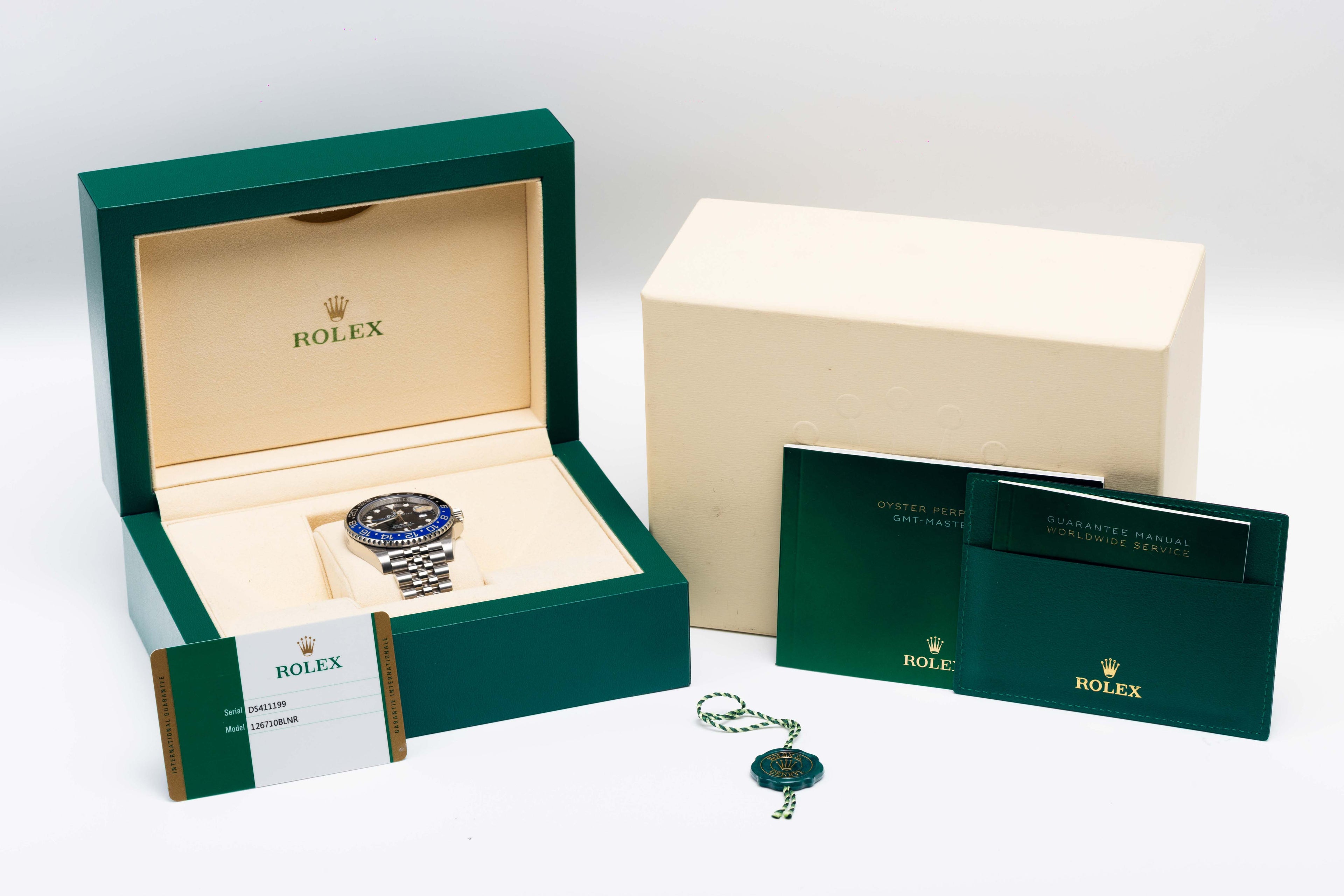 Rolex GMT-Master II “Batgirl” - FULL SET & FULLY STICKERED - 126710BLNR