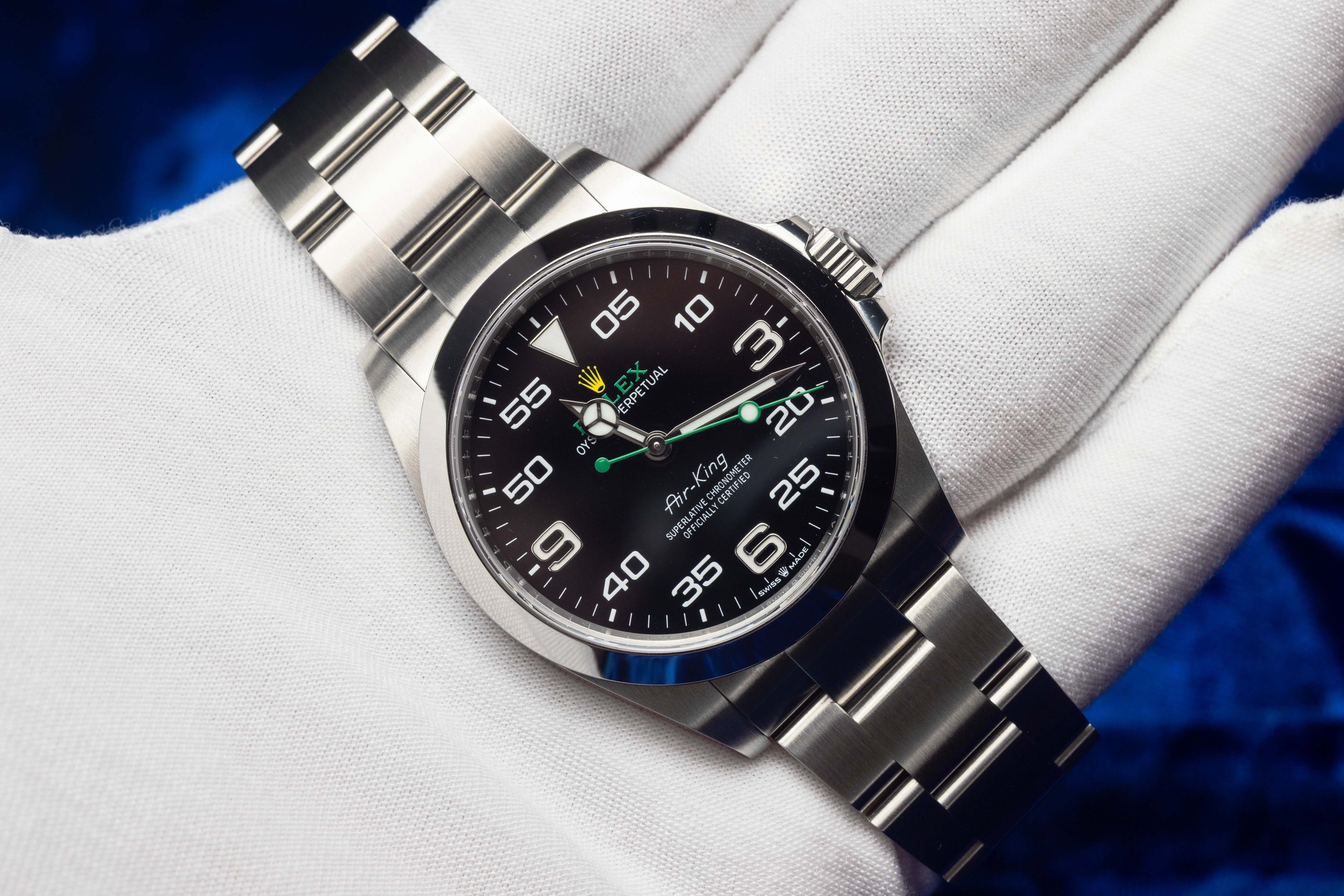 Rolex Air-King 40m Black Dial - FULL SET - 126900