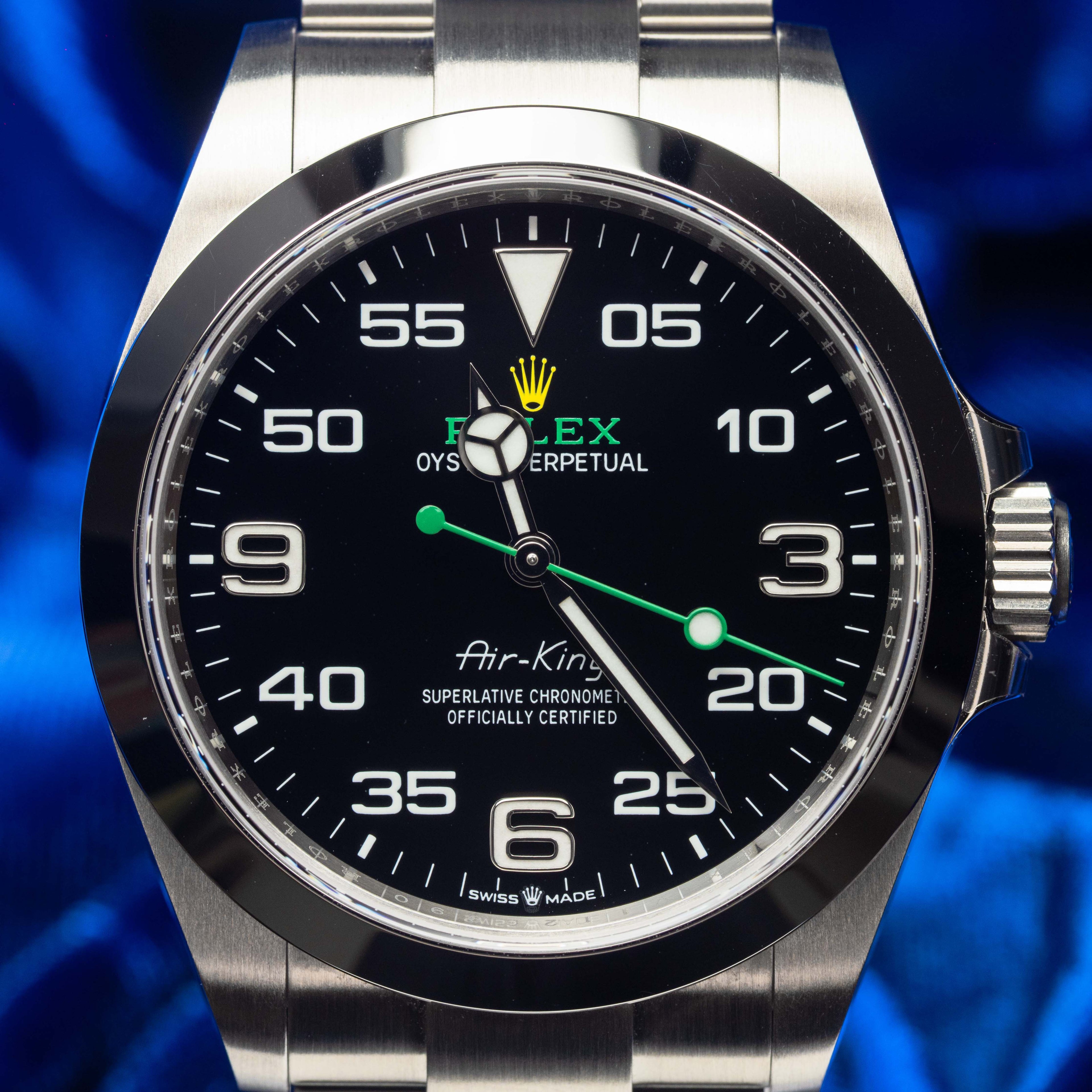 Rolex Air-King 40m Black Dial - FULL SET - 126900