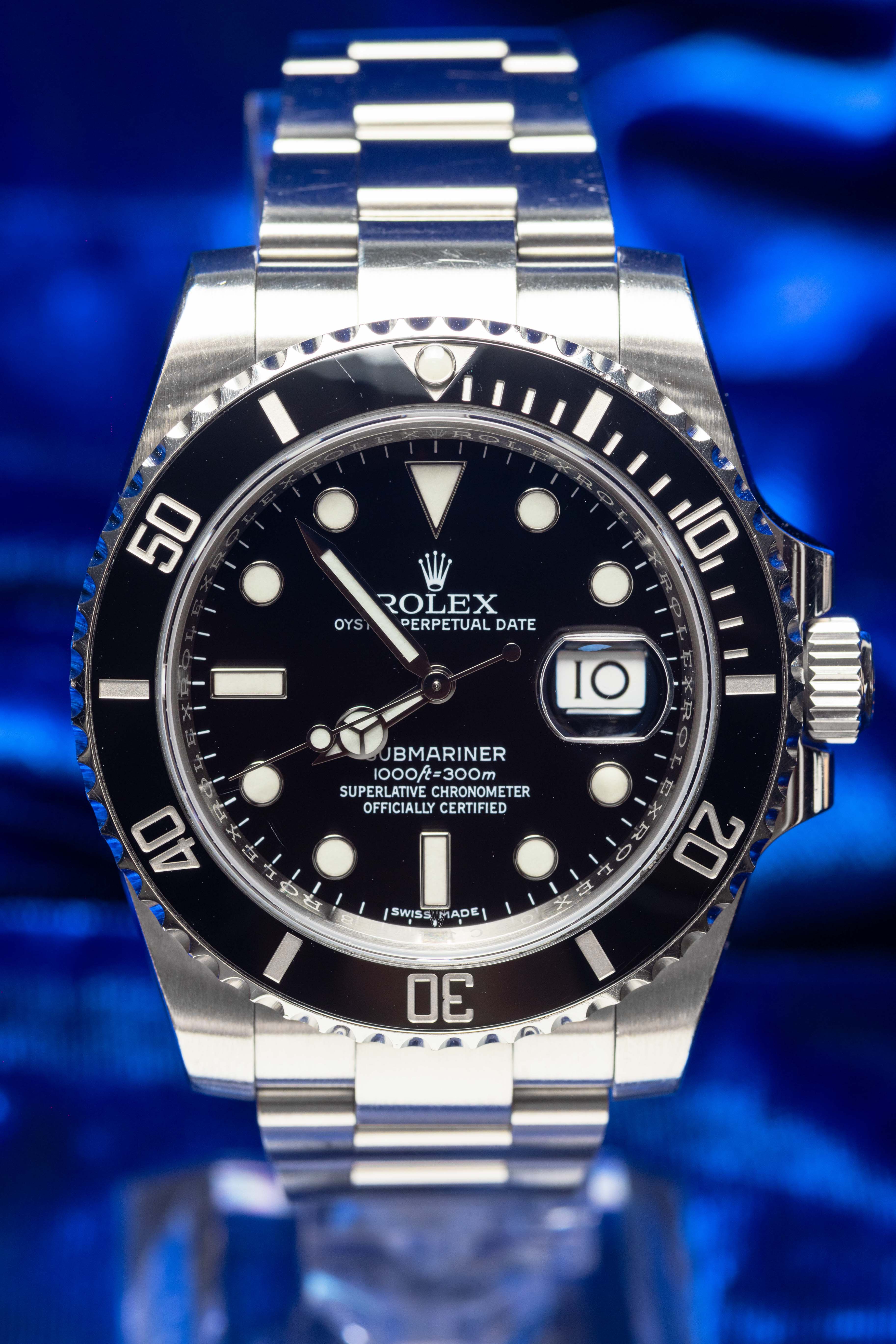 Rolex Submariner Date Black Ceramic - 116610LN – DLX Timepieces