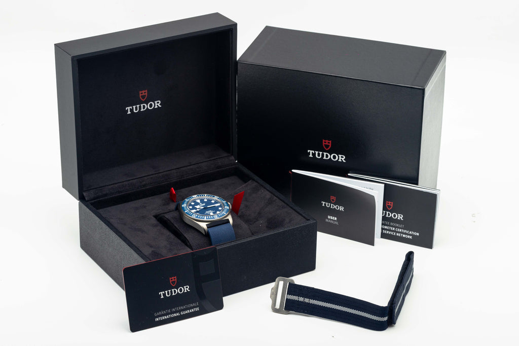 TUDOR Pelagos FXD Blue Dial - FULL SET - 25707B