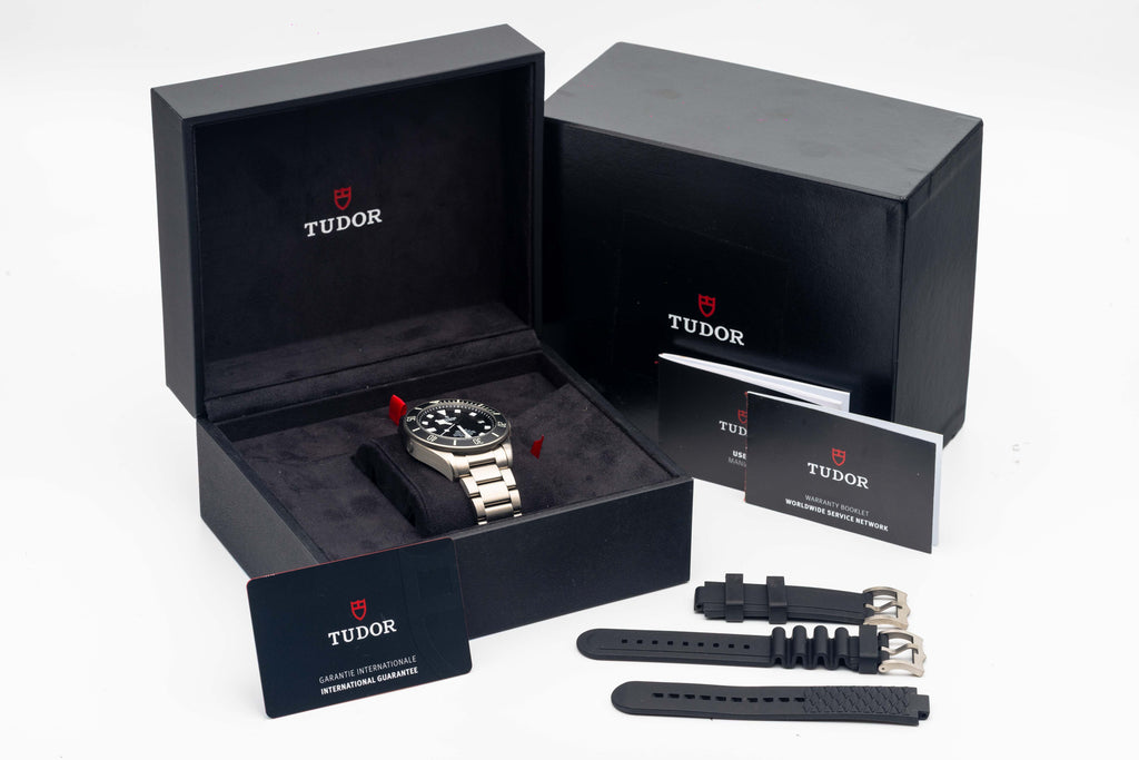 TUDOR Pelagos 42 LHD Black Dial - FULL SET - 25610TNL