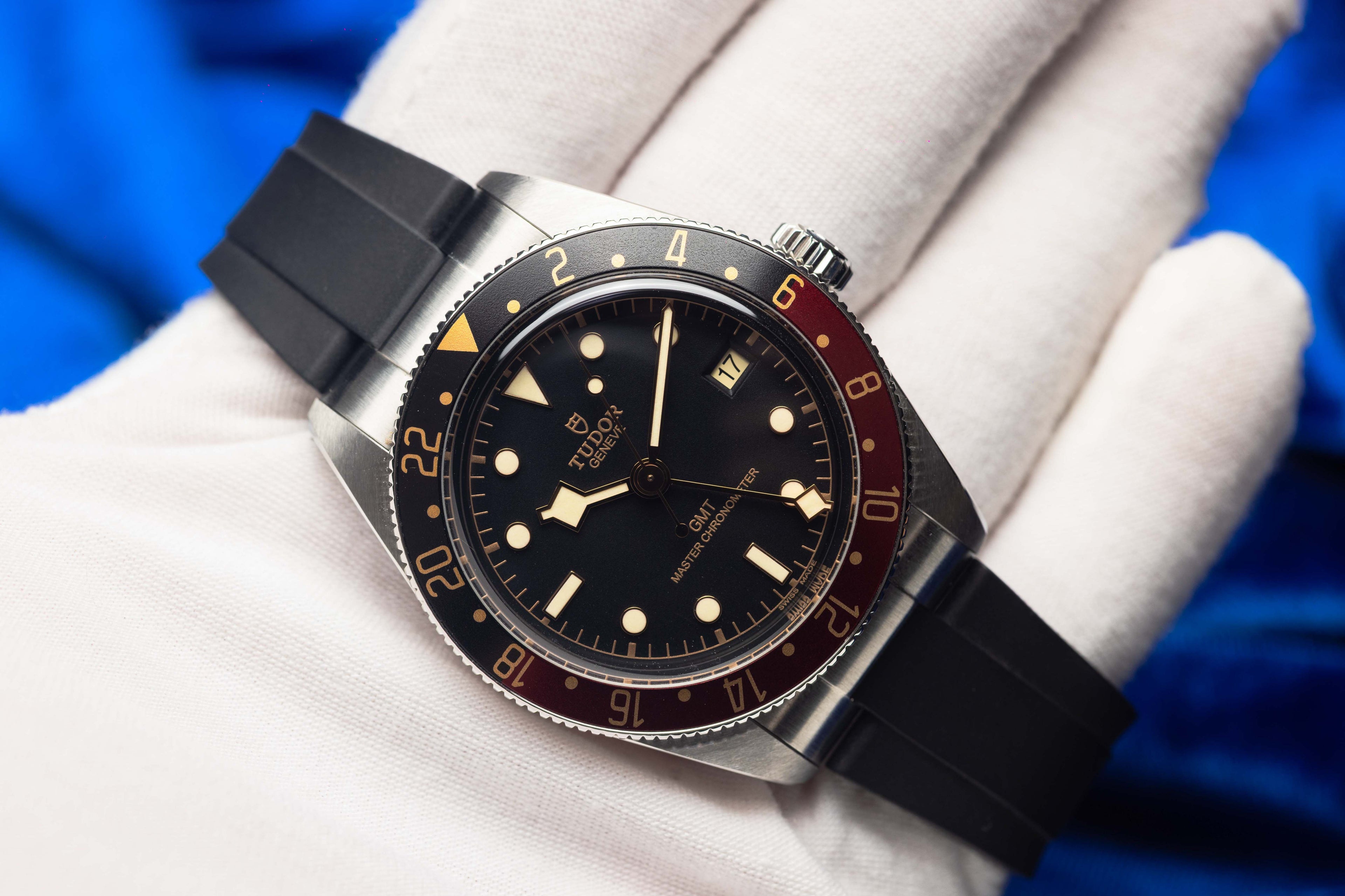 TUDOR Black Bay 58 GMT "Coke" Rubber Strap - FULL SET - M7939G1A0NRU-0002