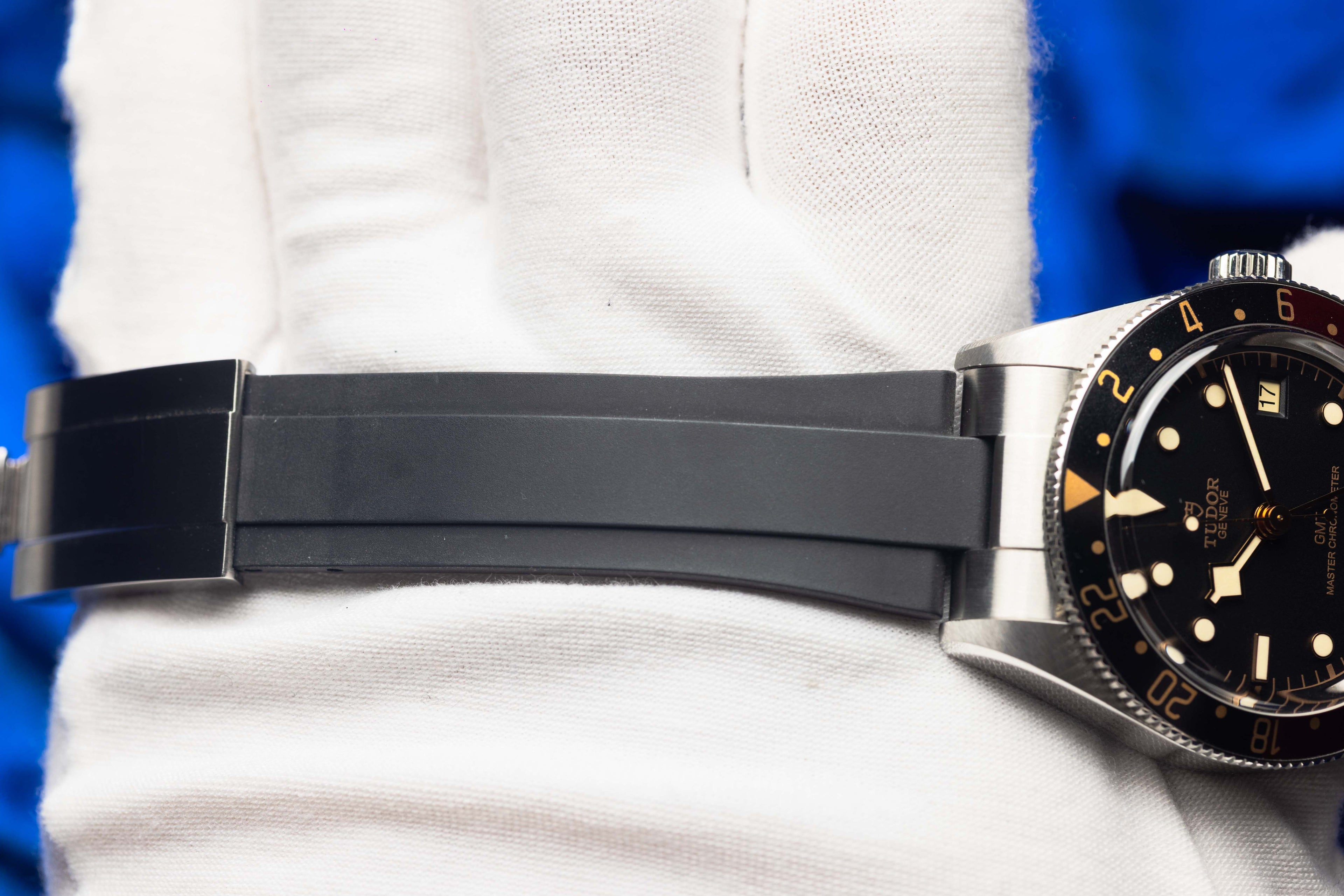 TUDOR Black Bay 58 GMT "Coke" Rubber Strap - FULL SET - M7939G1A0NRU-0002