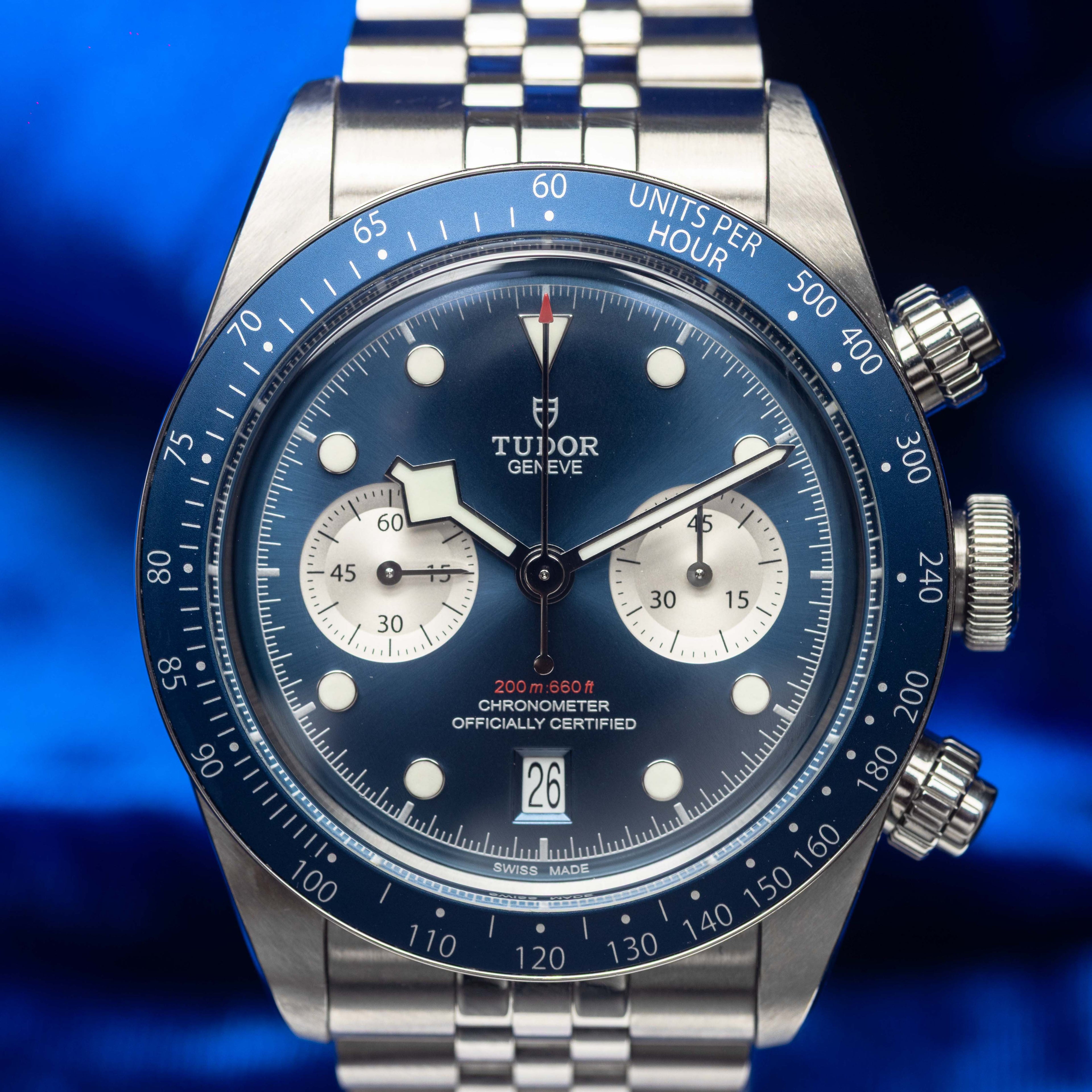 Tudor Black Bay Chronograph Blue Dial - FULL SET - 79360B