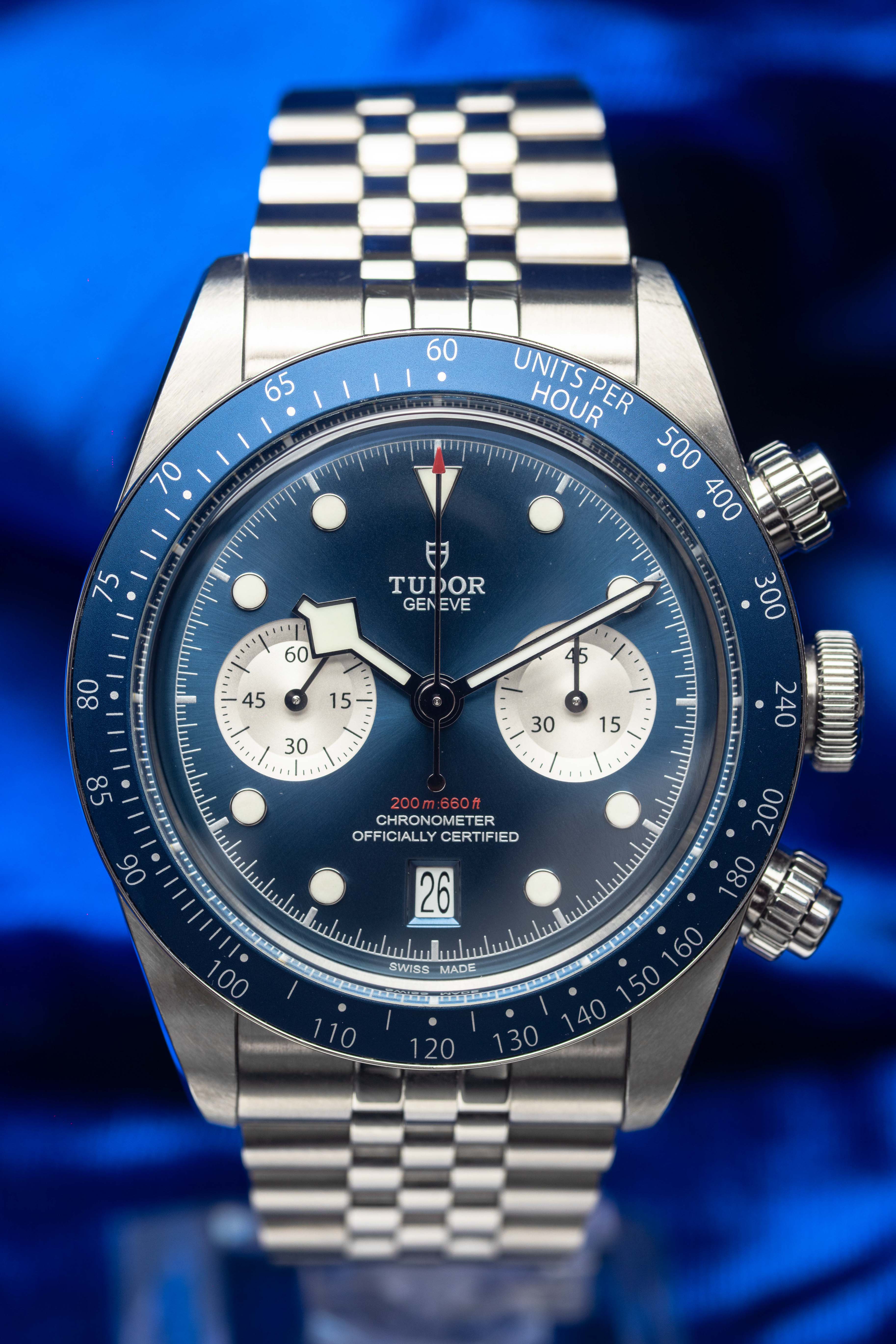 Tudor Black Bay Chronograph Blue Dial - FULL SET - 79360B