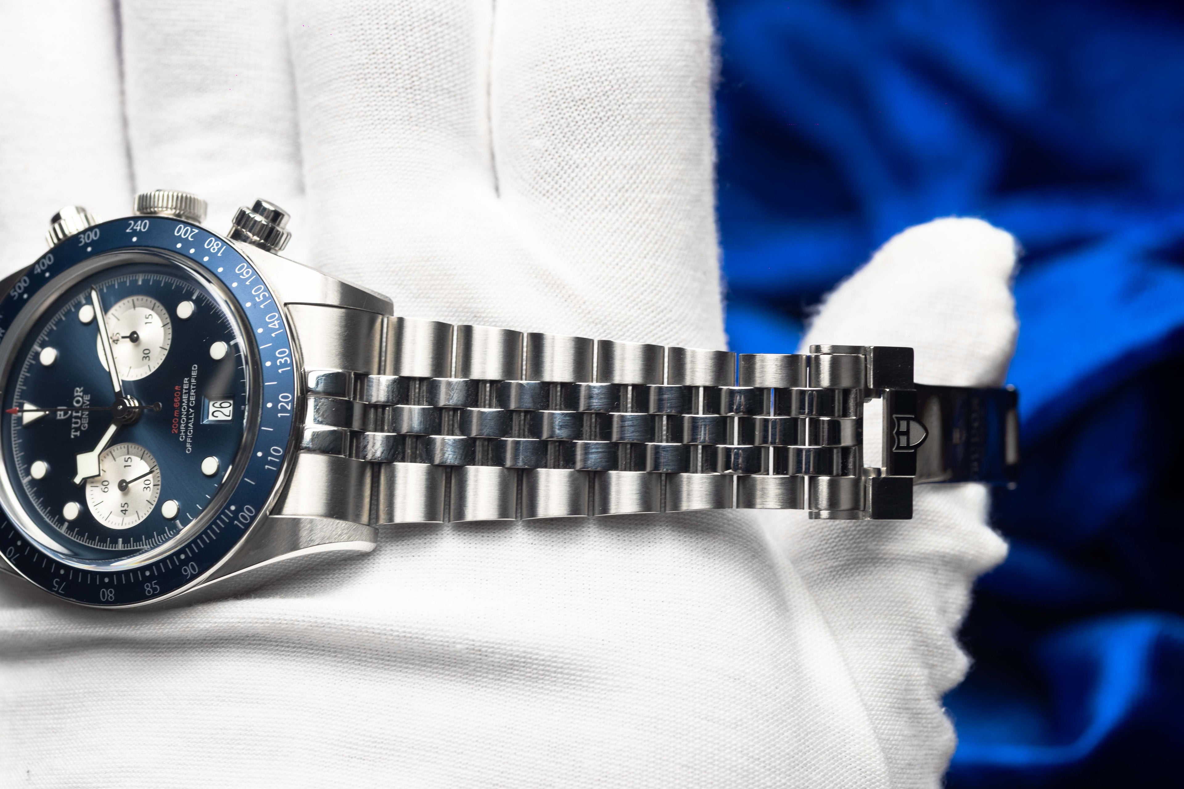 Tudor Black Bay Chronograph Blue Dial - FULL SET - 79360B