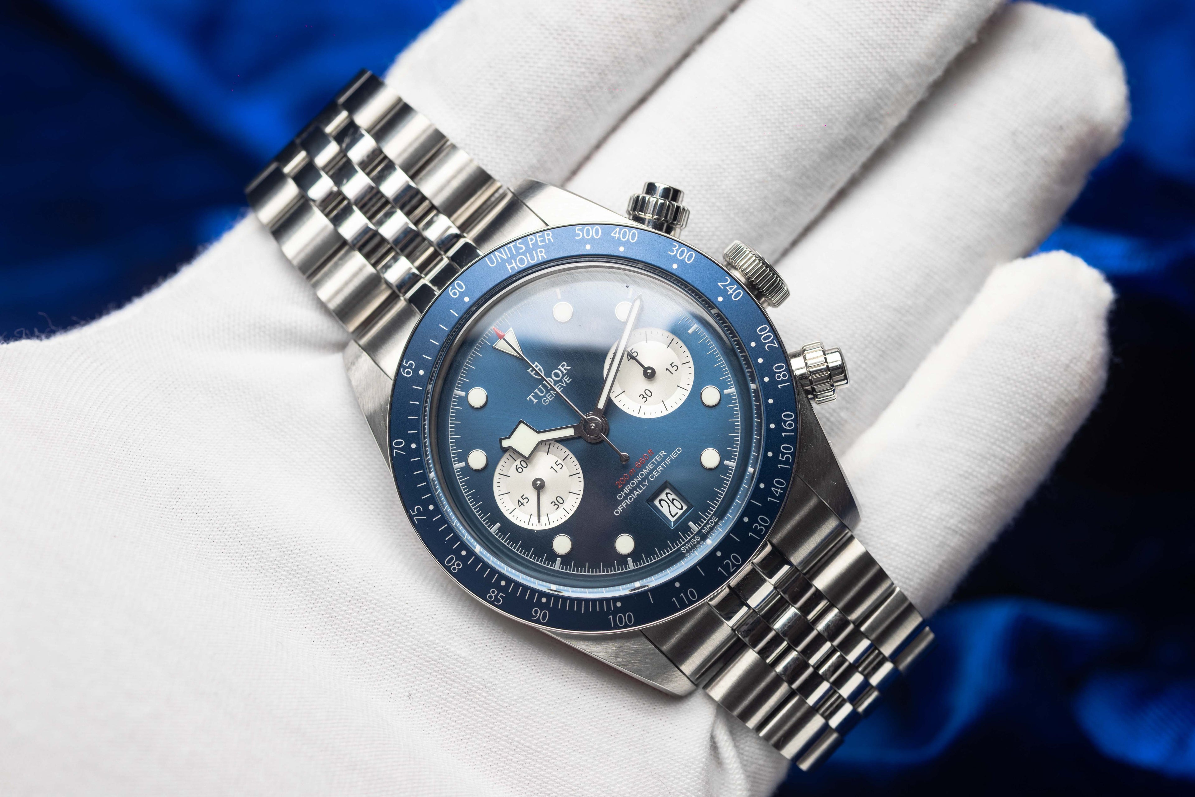 Tudor Black Bay Chronograph Blue Dial - FULL SET - 79360B