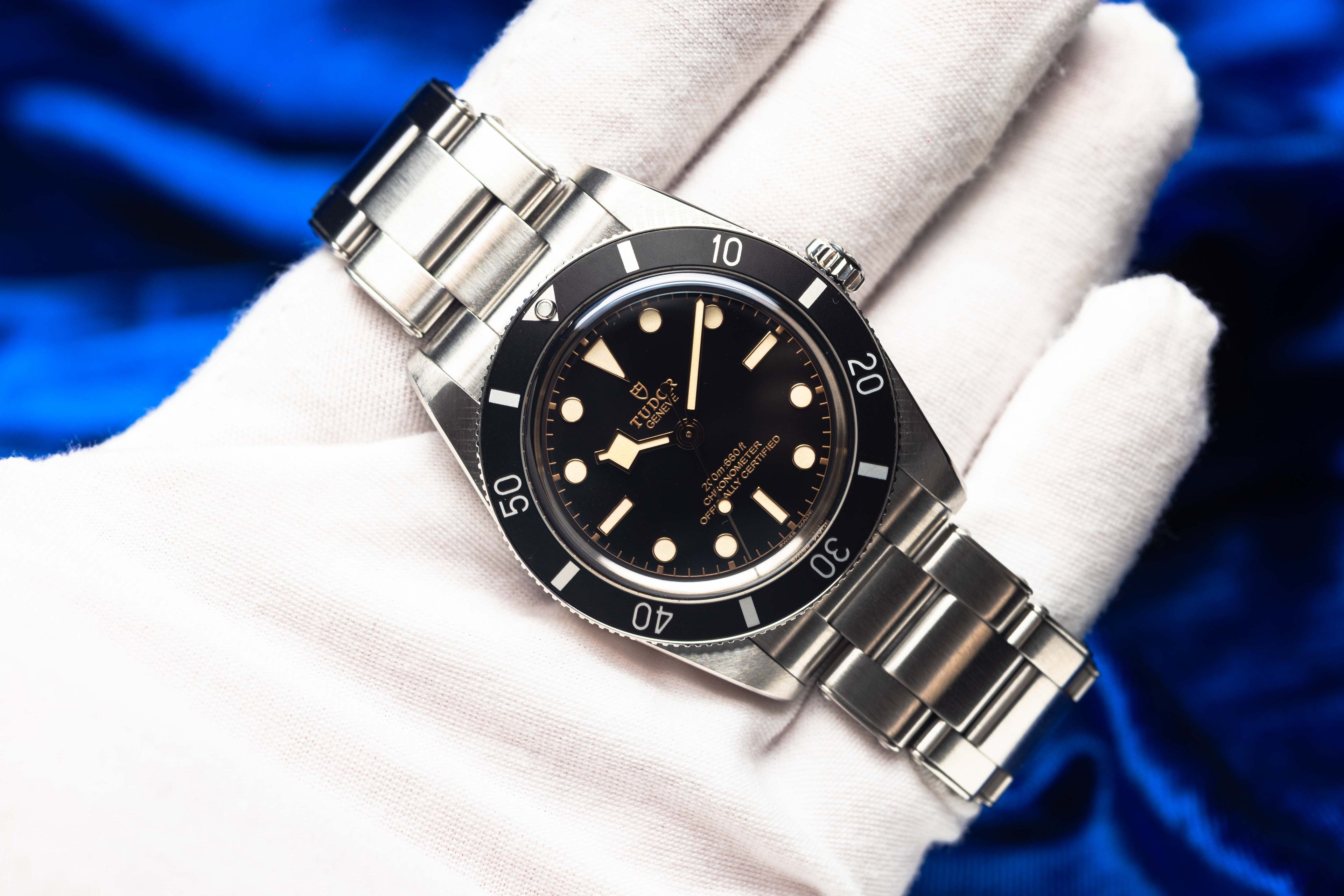 TUDOR Black Bay 54 Black Dial - FULL SET - Men's Black Watch - 79000N