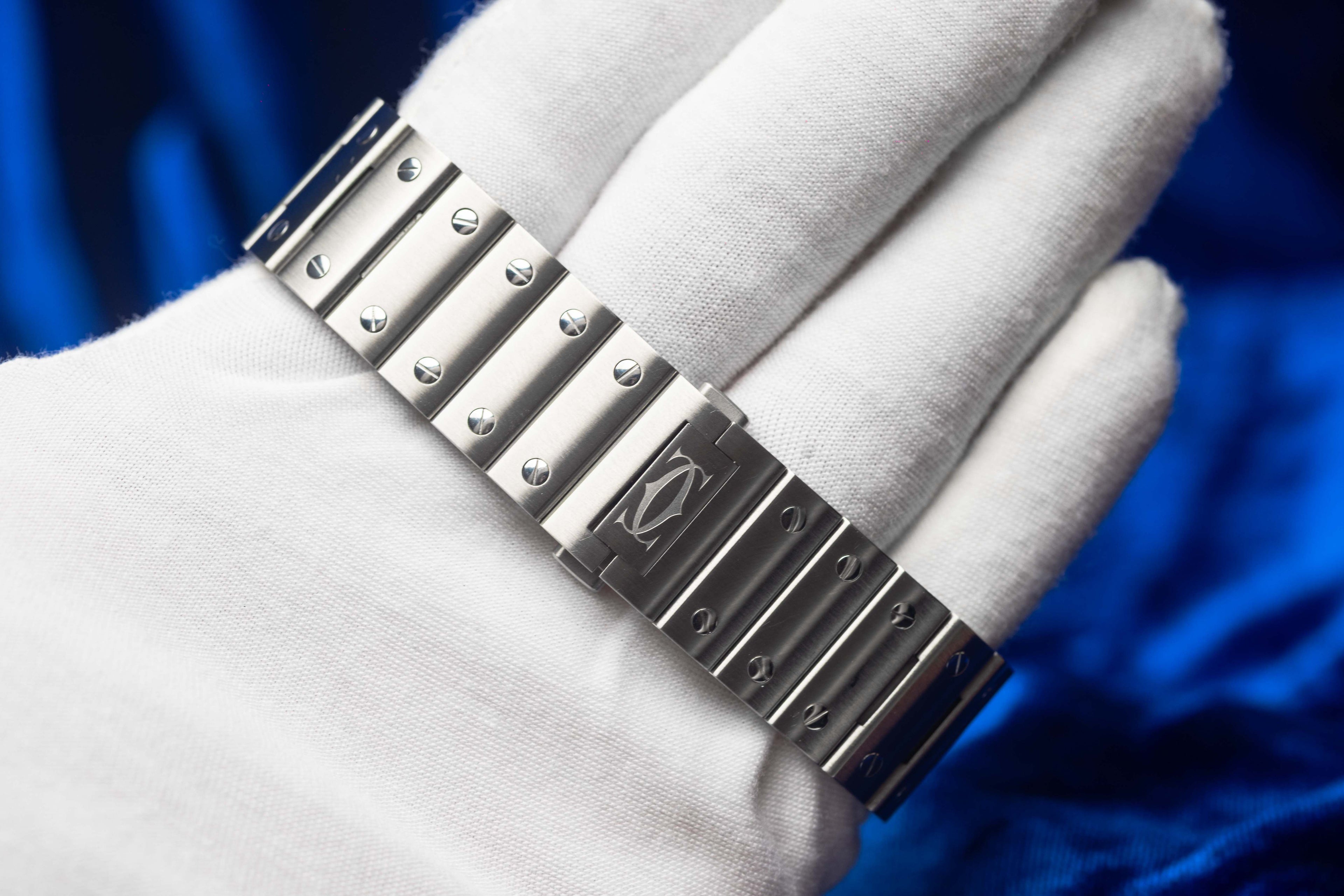 Cartier Santos de Cartier Gray Dial - FULL SET - WSSA0037