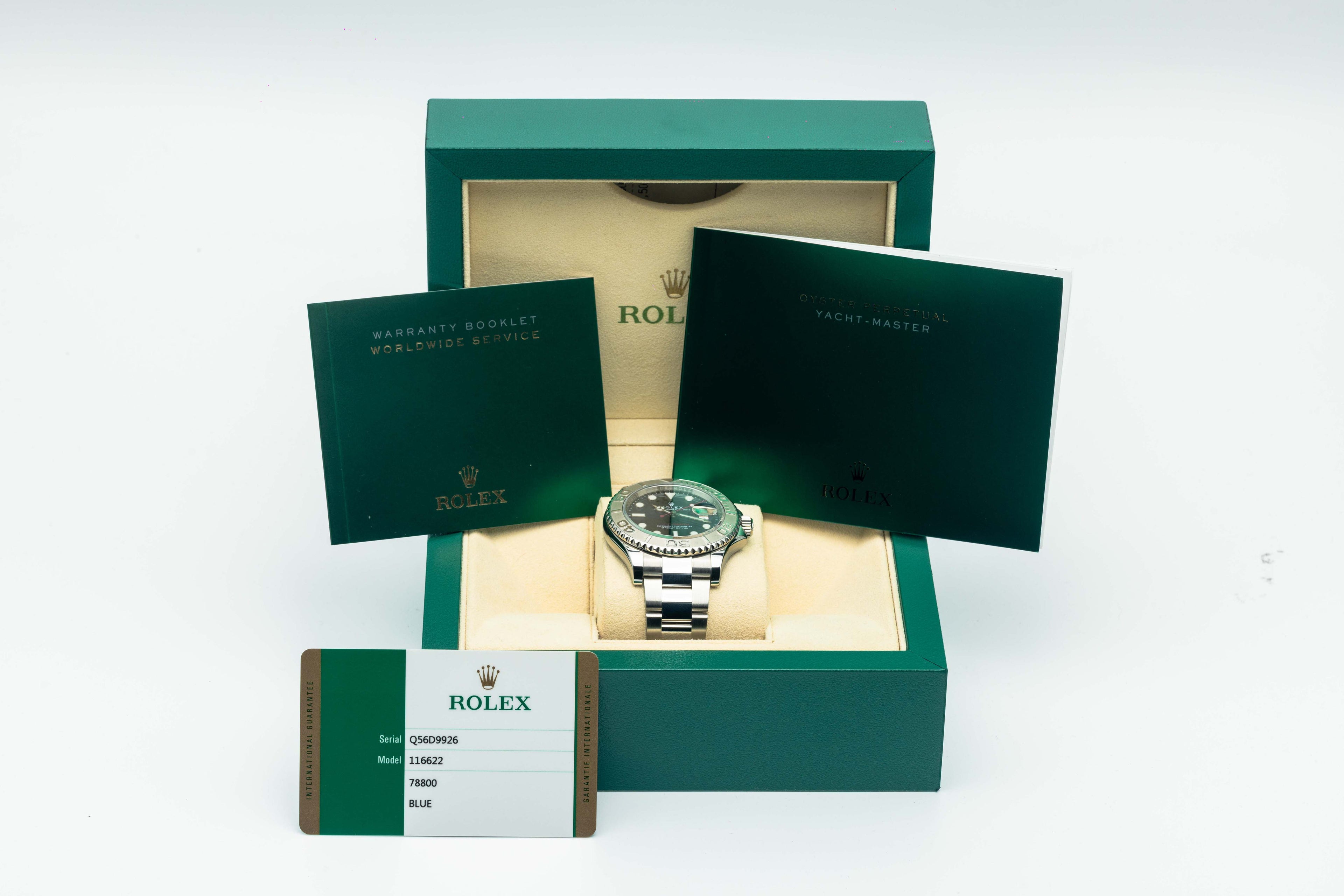 Rolex Yachtmaster 40 Blue Dial - FULL SET - 116622
