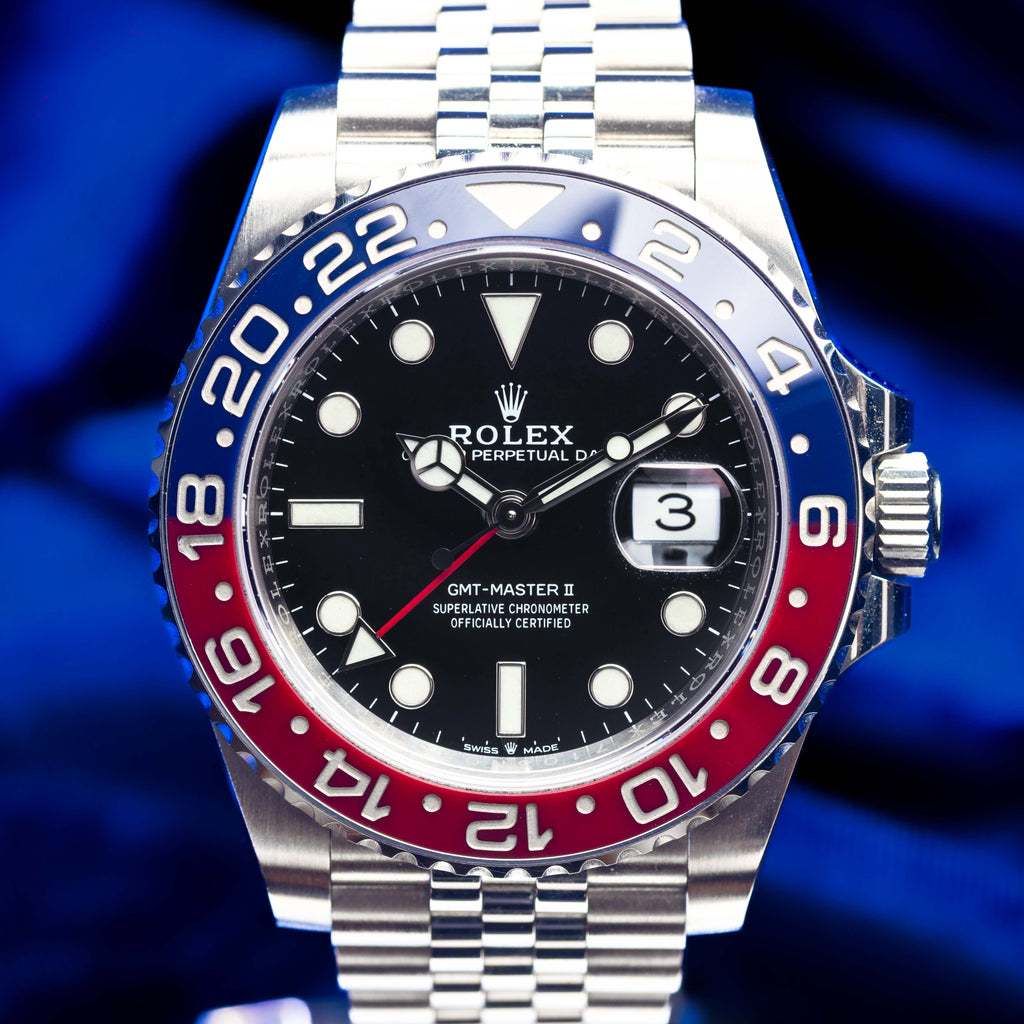 Rolex GMT-Master II "Pepsi" - 2025 BRAND NEW FULL SET - 126710BLRO