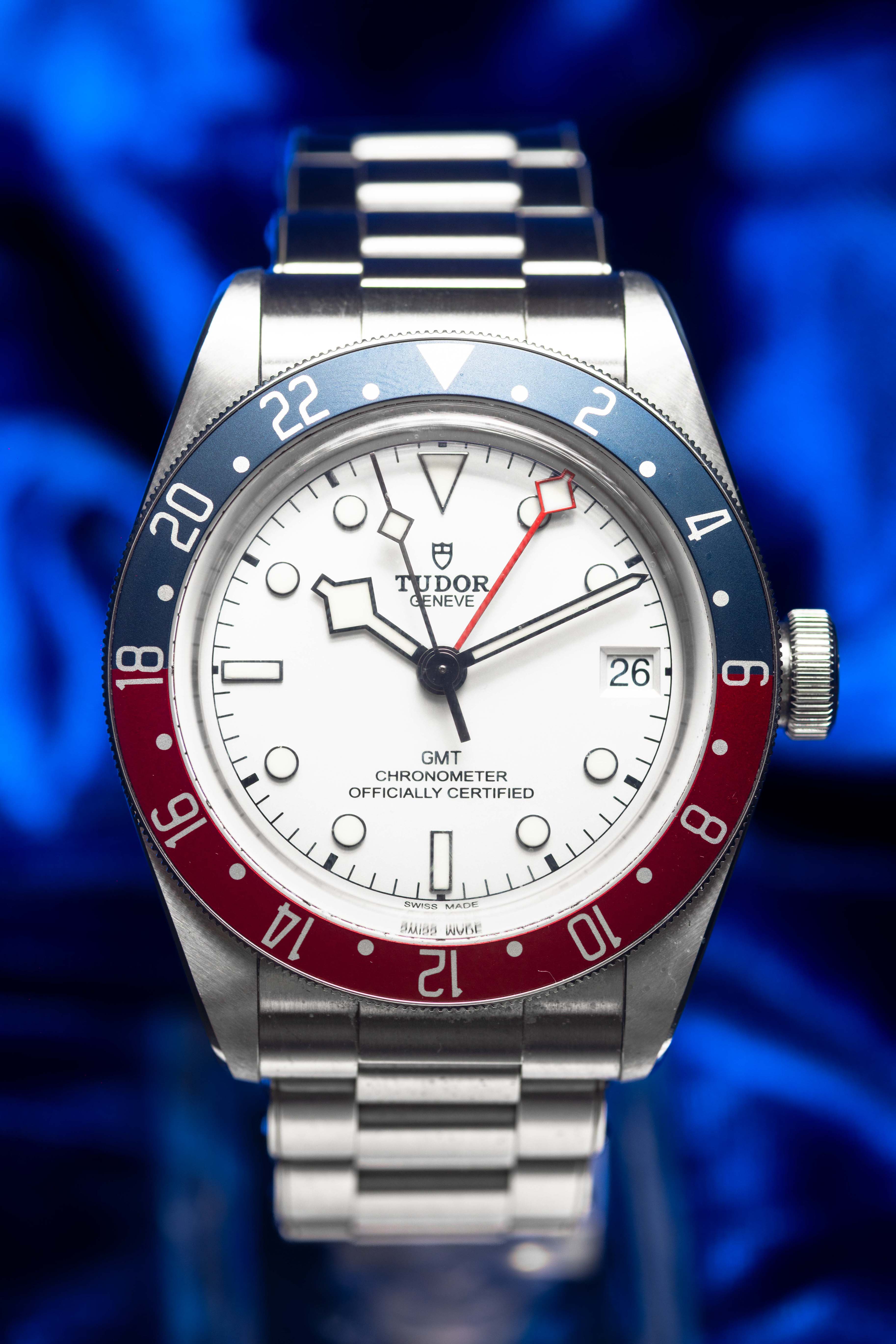 TUDOR Black Bay GMT "Pepsi" Opaline Dial - 2025 FULL SET - 79830RB