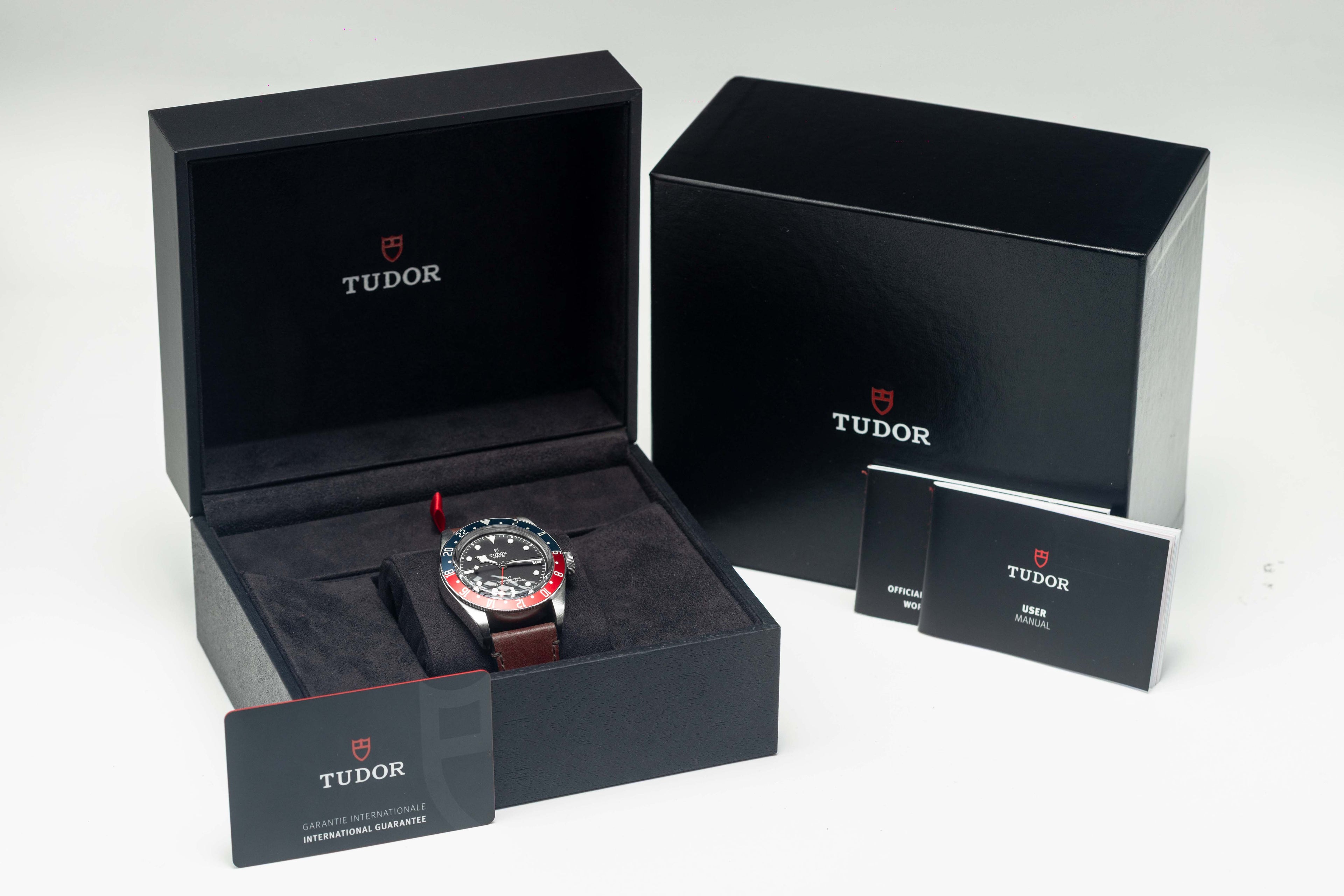 Tudor Black Bay GMT "Pepsi" w/ Leather Strap - 79830RB