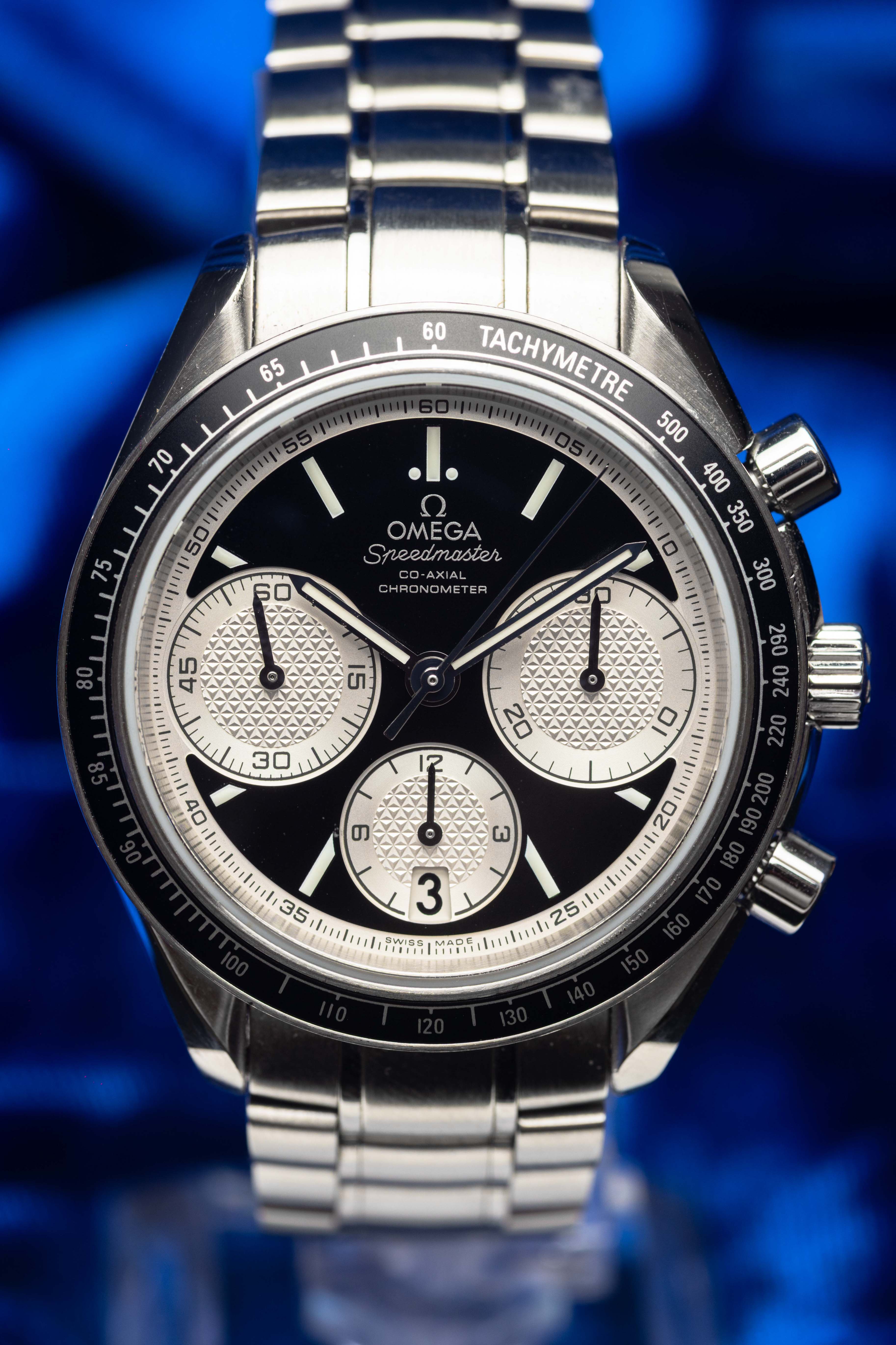 OMEGA Speedmaster Racing Chronograph Panda - FULL SET - 326.30.40.50.01.002