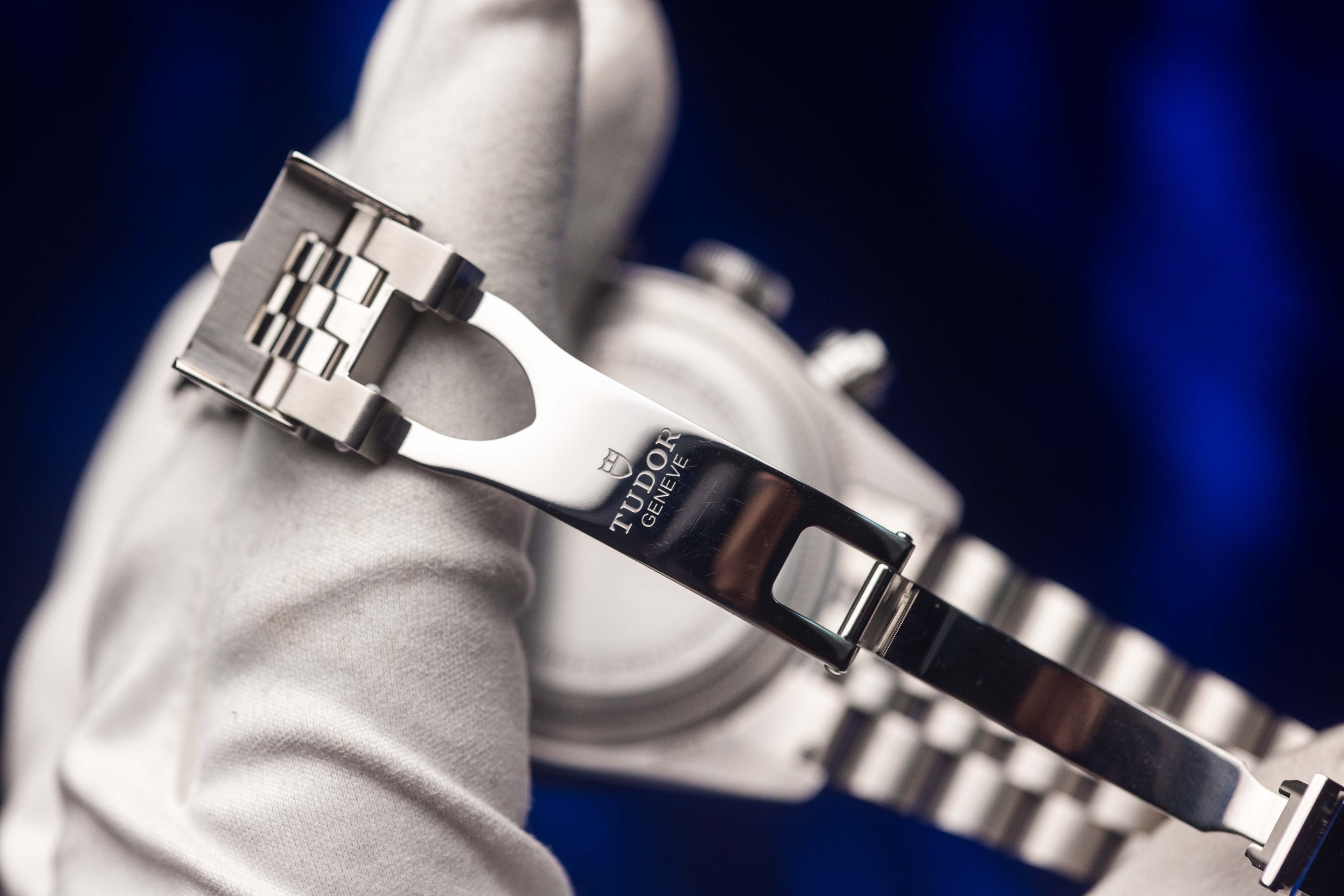 TUDOR Black Bay Chronograph "Panda" White Dial on Jubilee