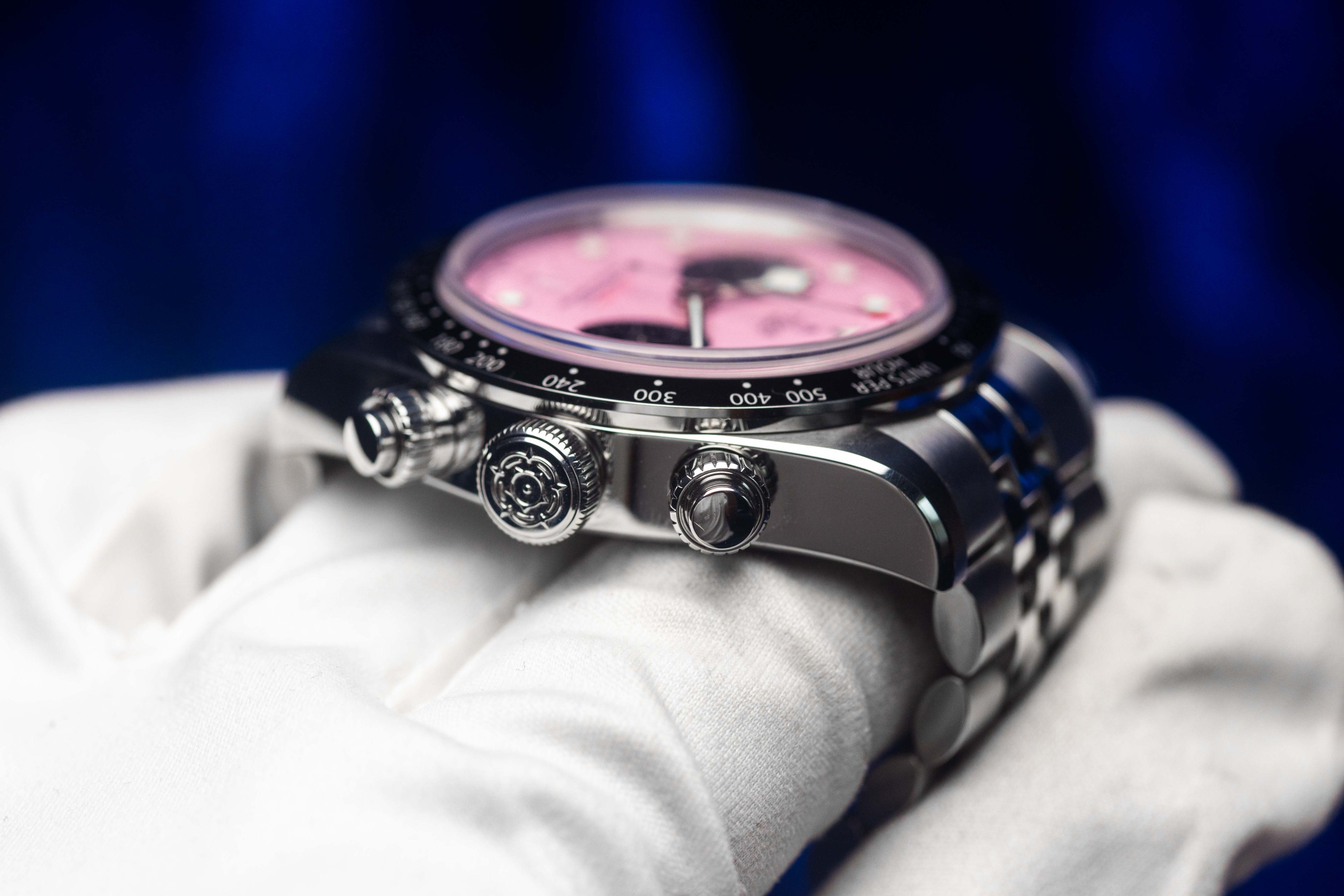 TUDOR Black Bay Chrono "Flamingo" Pink Dial - FULL SET - 79360N