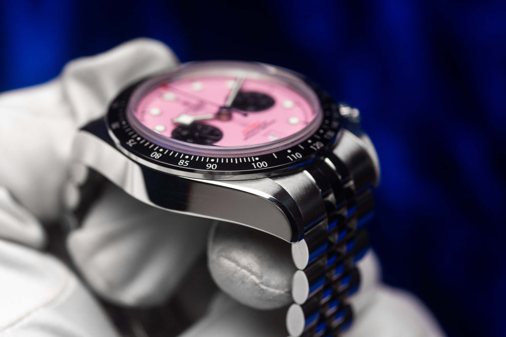 TUDOR Black Bay Chrono "Flamingo" Pink Dial - FULL SET - 79360N