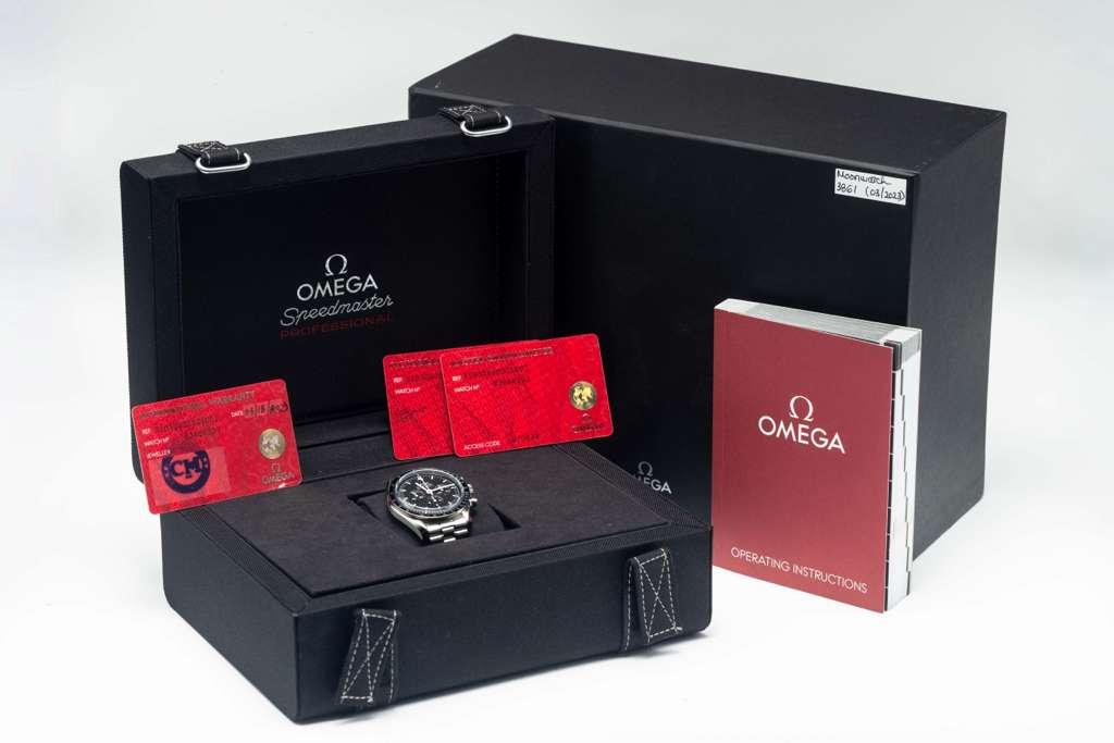OMEGA Speedmaster Professional Moonwatch Sapphire Sandwich -FULL SET - 310.30.42.50.01.002